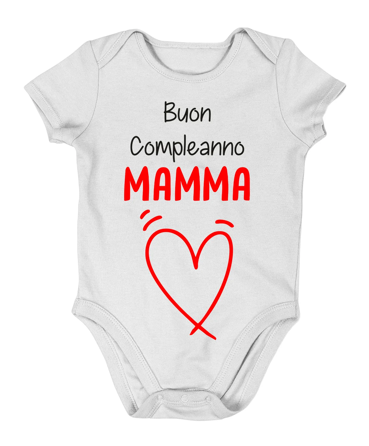 body mamma – Buon Compleanno mamma – da neonato in cotone – idea regalo