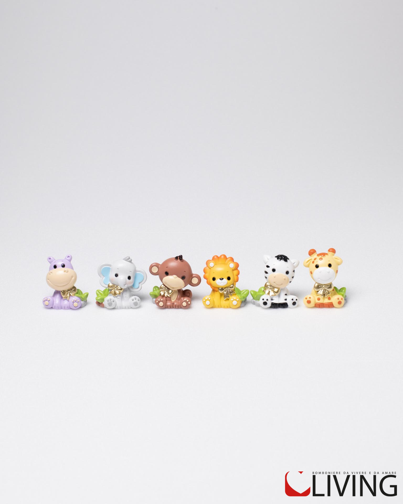 Bomboniera animali della foresta mini