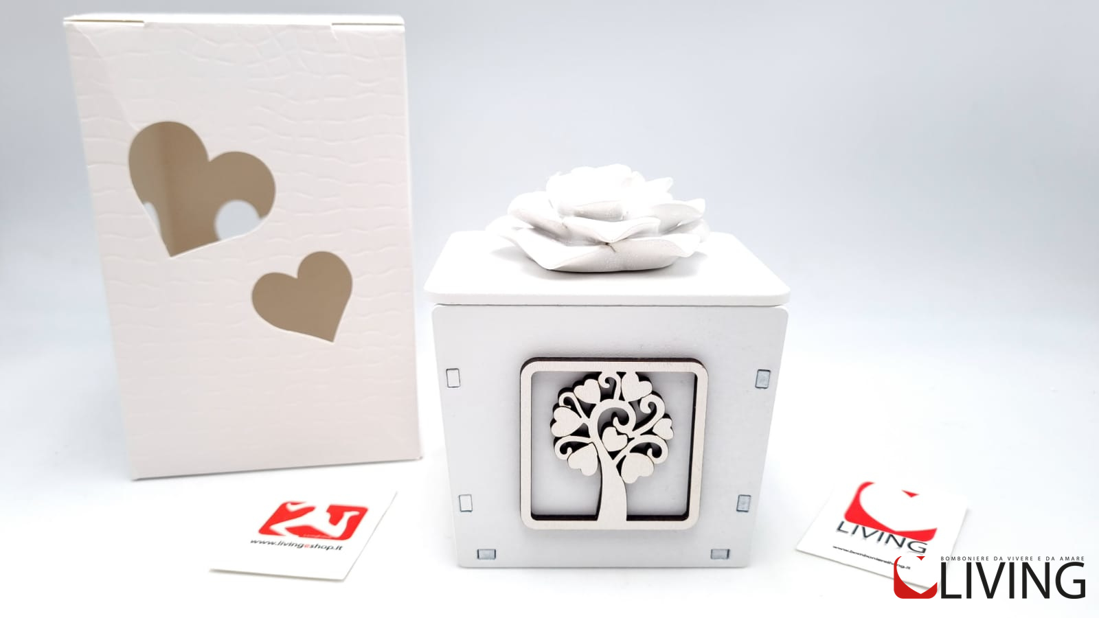 Bomboniera candela profumata albero della vita - immagine 5