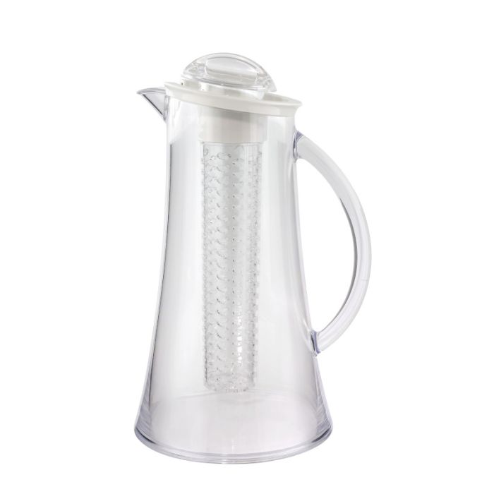 Caraffa ametiste con coperchio e infusore lt.2