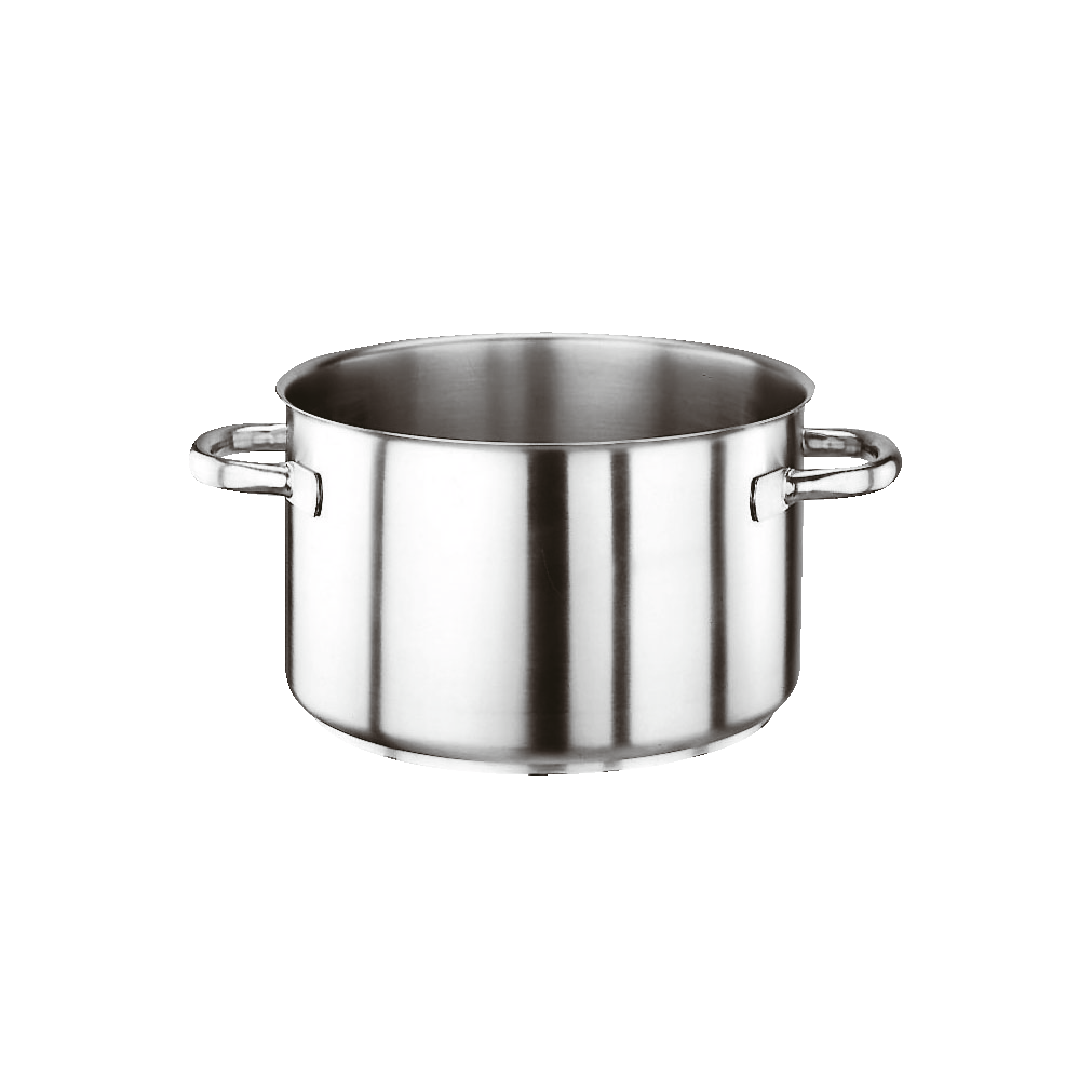 Casseruola alta due maniglie series 1000 inox cm.32