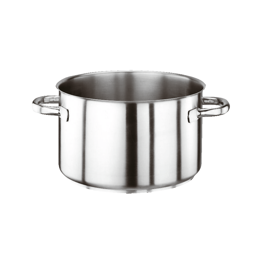Casseruola alta due maniglie series 1000 inox cm.40