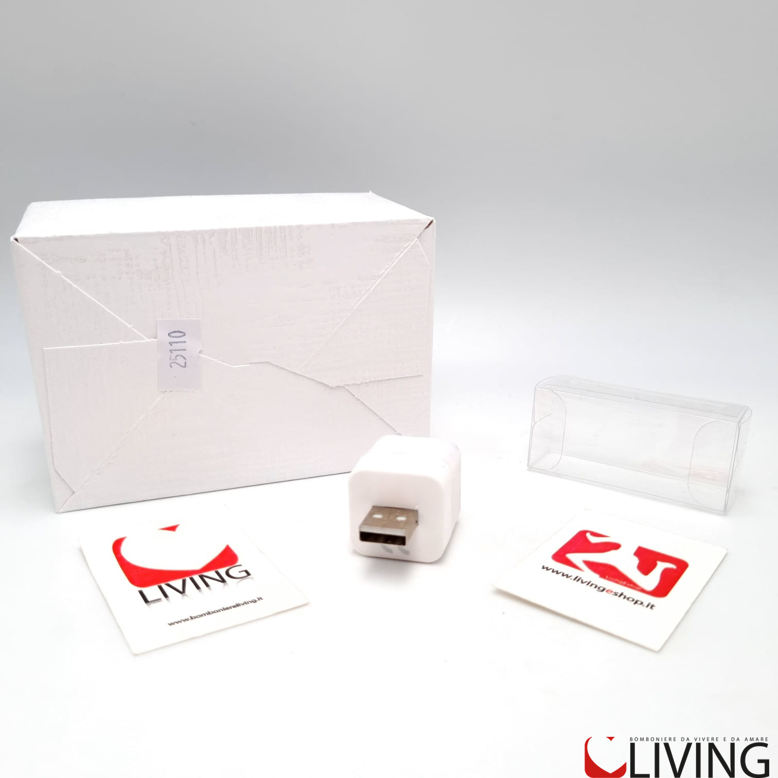 Bomboniera chiavetta USB Se puoi sognarlo puoi farlo con luce led - immagine 3