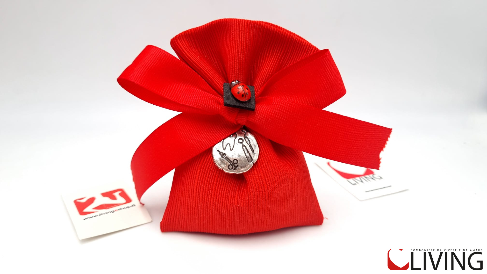 Bomboniera laurea ciondolo scienze motorie - immagine 3