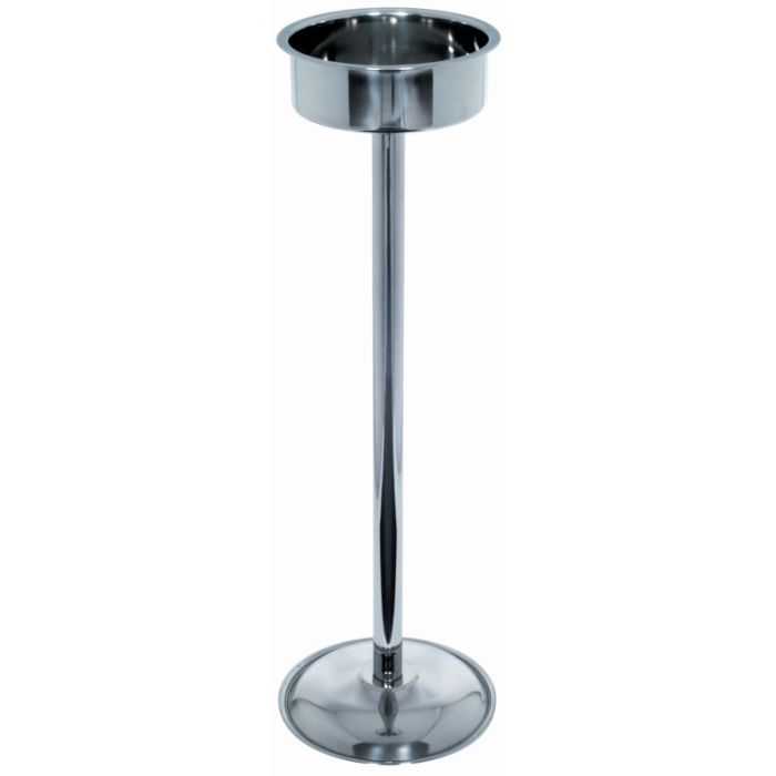 Colonna porta secchiello inox cm.75h