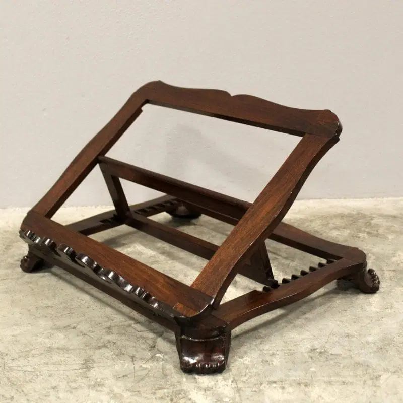 Antico Leggio da tavolo in noce Italia 19°secolo - immagine 2