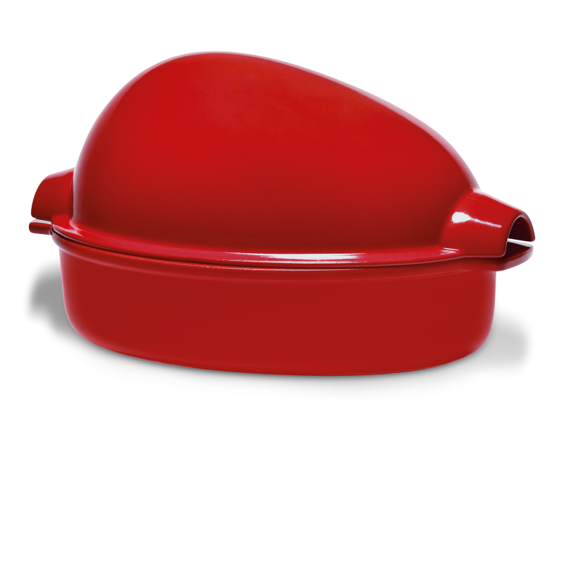 Emile Henry grande Brique a rotir teglia grande colore Grand Cru - immagine 2