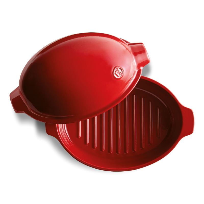 Emile Henry grande Brique a rotir teglia grande colore Grand Cru - immagine 4