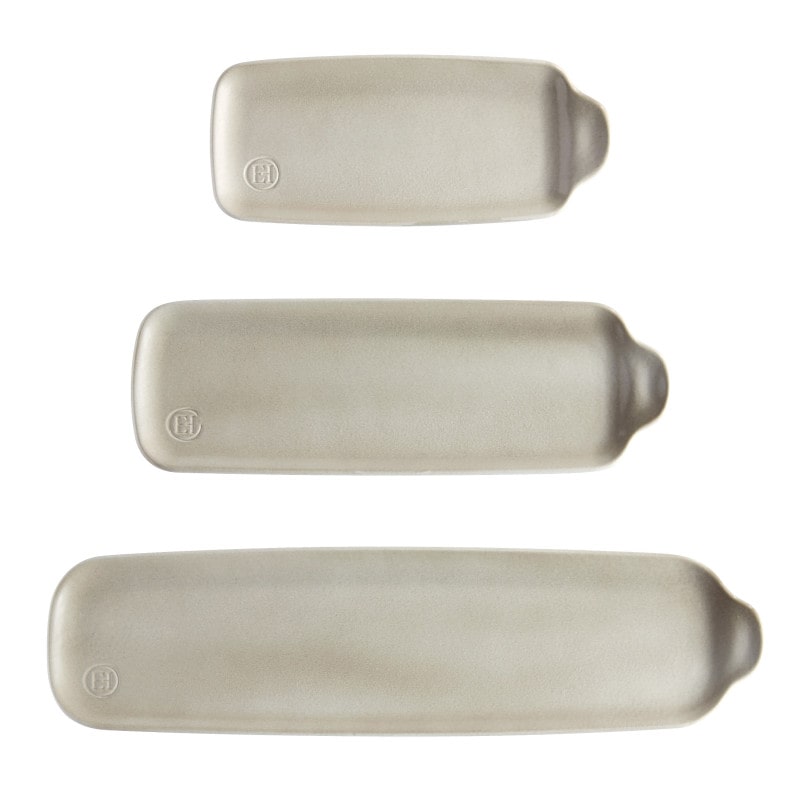 Emile Henry Set 3 Tavole Planches aperitivo liege in ceramica - immagine 3