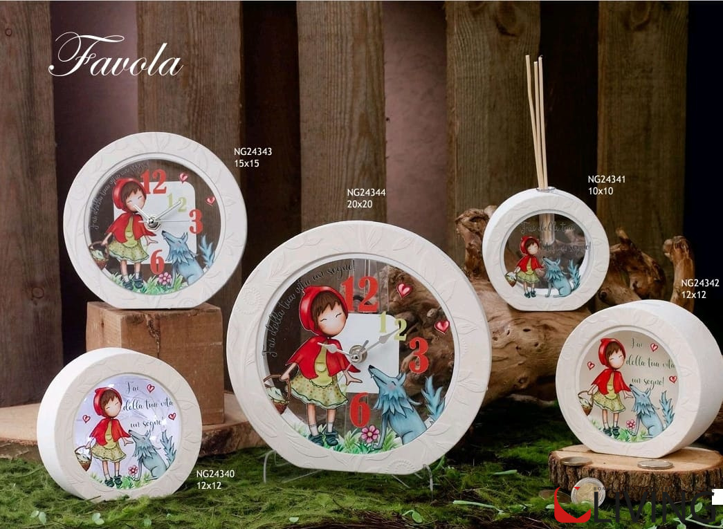 Bomboniera salvadanaio cappuccetto linea favola - immagine 2