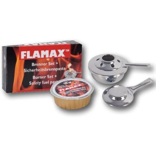 Flamax fornelletto + pasta combustibile per fonduta