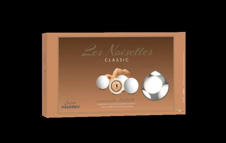 Confetti Maxtris Les Noisettes Bianco