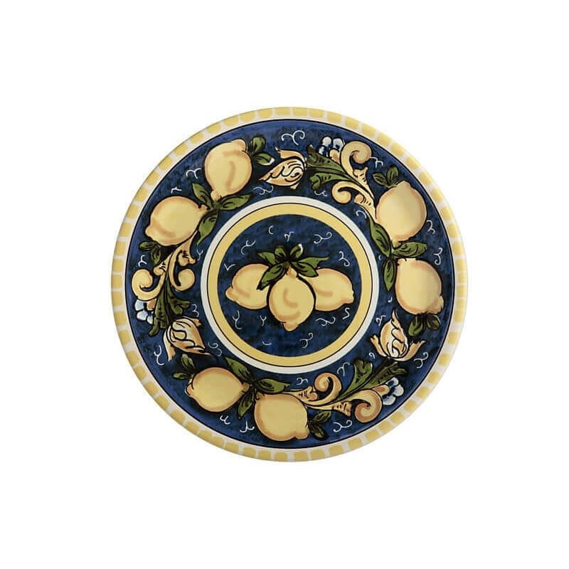 Maxwell & Williams Piatto Portata tondo diametro 31 cm in ceramica Limoni