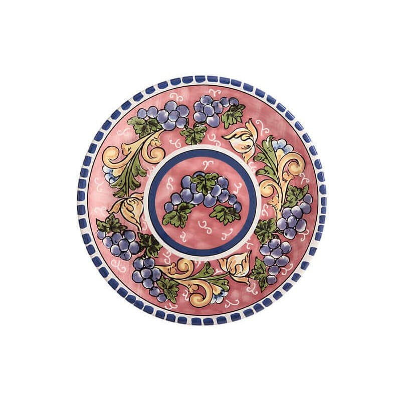 Maxwell & Williams Piatto Portata tondo diametro 31 cm in ceramica Uva