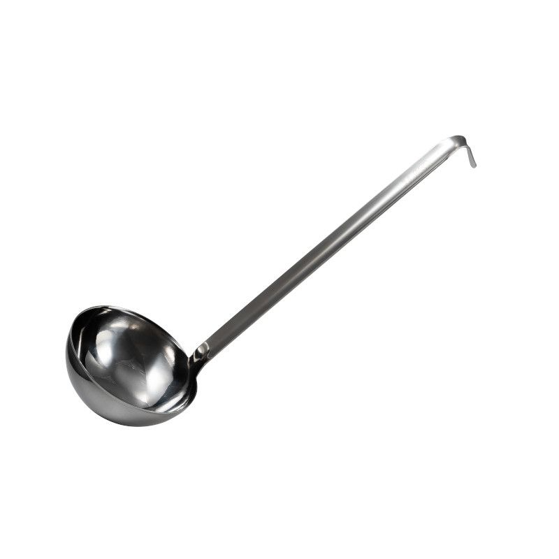 Mestolo professionale unipezzo linea standard cm.10×28