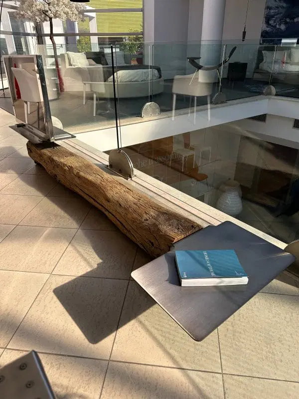 Porta Tv Bean in legno di rovere di Damien Gernay – Mogg - immagine 7