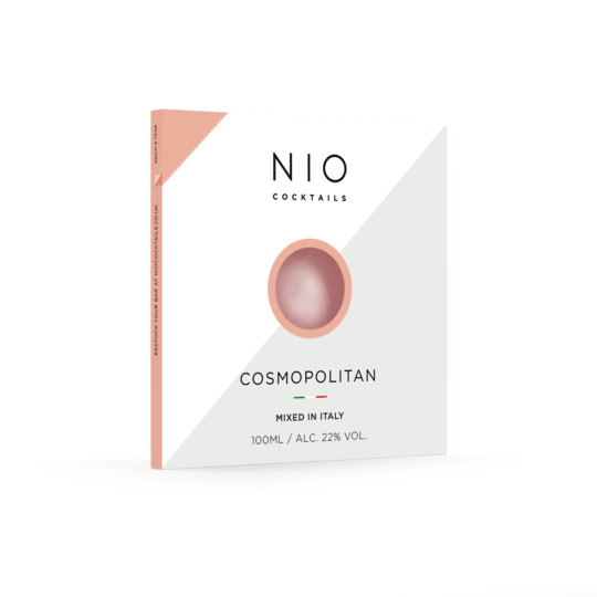 Nio Cocktails Cocktail Cosmopolitan da 100 ml miscelato artigianalmente in Italia