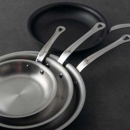 Padella con contromaniglia series 12200 5-ply cm.36 - immagine 3