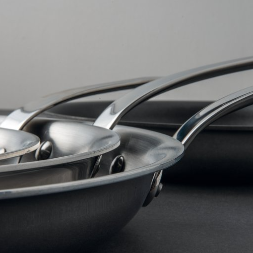 Padella con contromaniglia series 12200 5-ply cm.36 - immagine 5