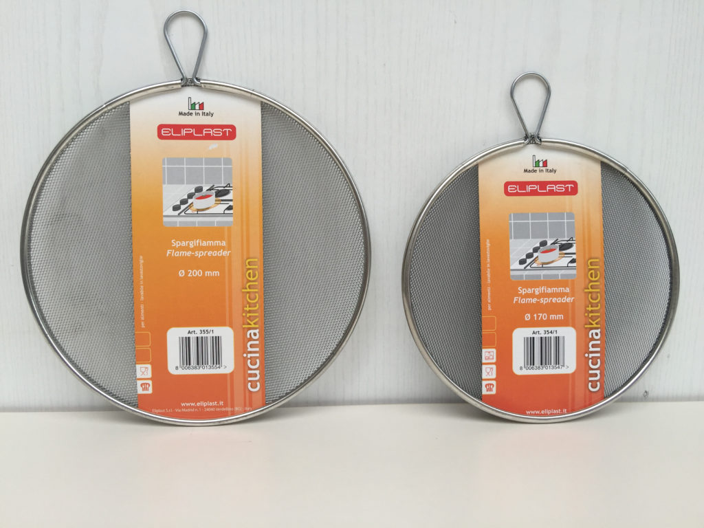 Eliplast retina spargifiamma acciaio con anello da appendere - immagine 7