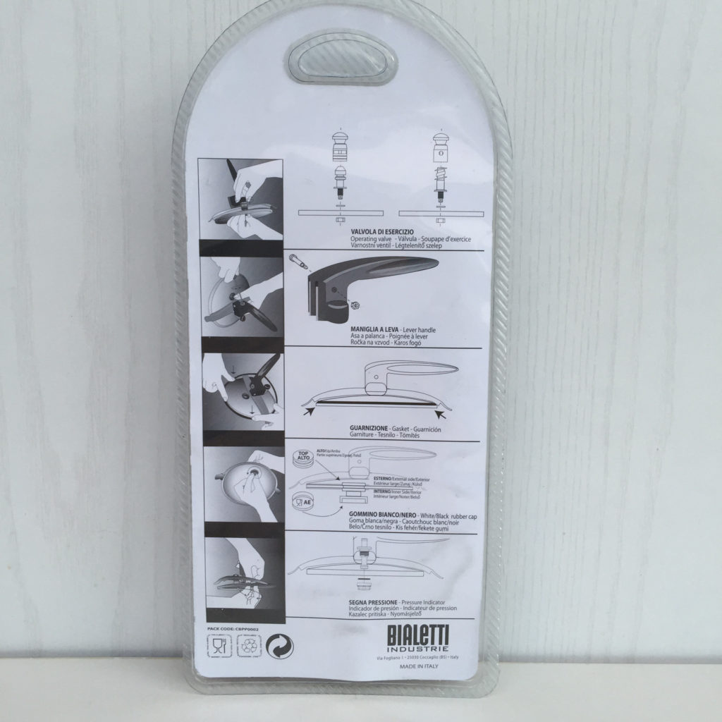 Bialetti Guarnizione Pentola A Pressione Aeternum Ricambi Originali 2PZ. - immagine 3