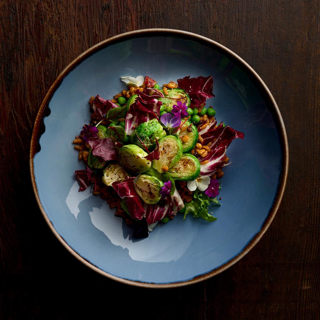 Piatto fondo bowl coupe harvest indigo cm.24,8 - immagine 2