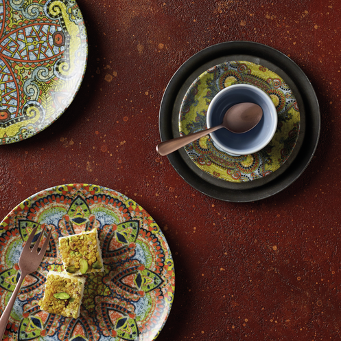 Piatto fondo mandala universale cm.22 - immagine 2