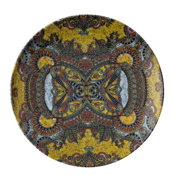 Piatto frutta mandala cm.20