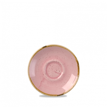 Piatto per tazza cappuccino stonecast petal pink cm.15,6
