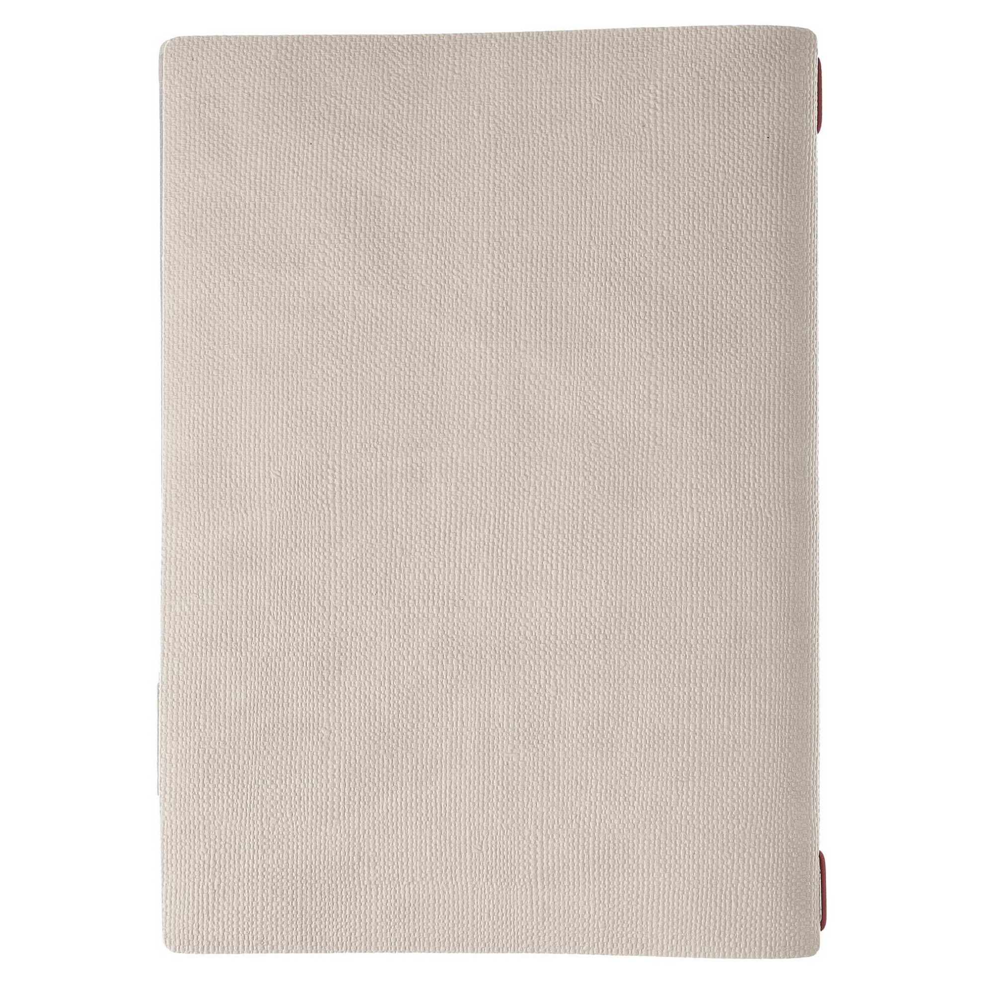 Porta menu juta avorio etichetta patch a4 solo elastico - immagine 2