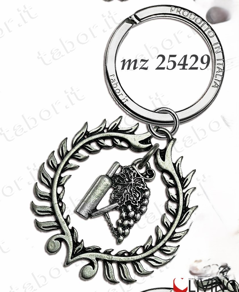 Bomboniera portachiavi laurea in enologia