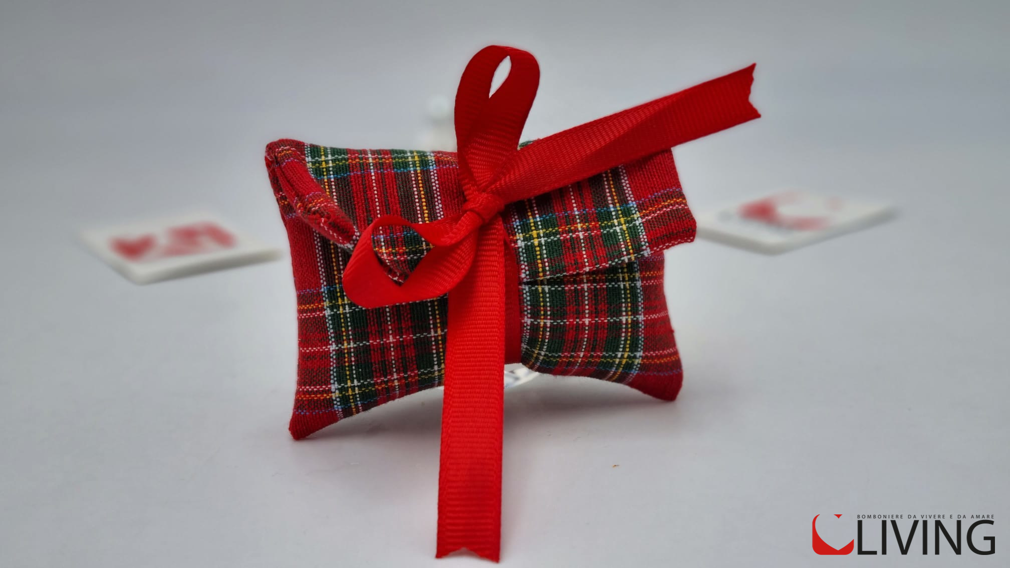 Sacchetto mini busta linea “Tartan delle Highlands” - immagine 2