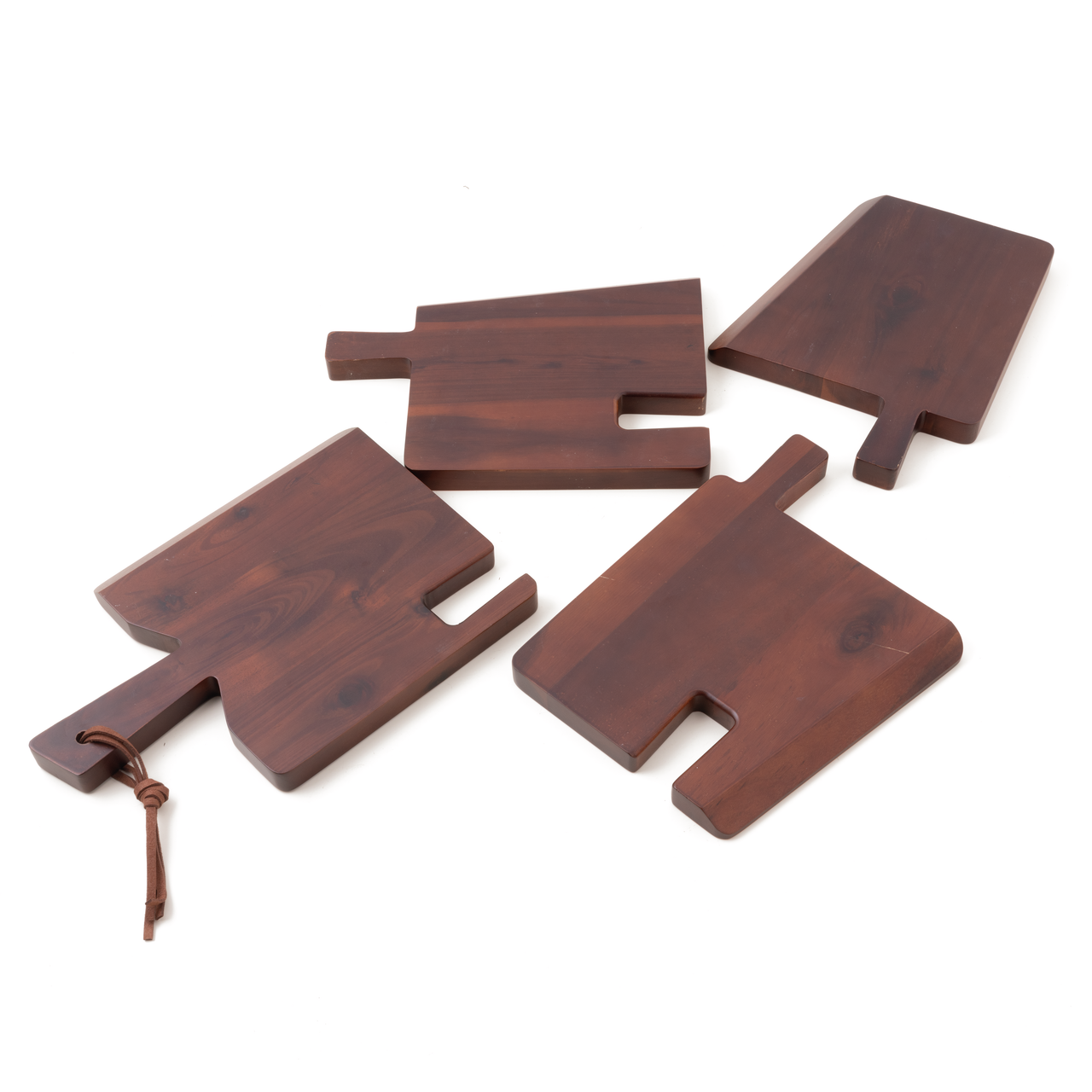 Set 4 taglieri con manico radici cm.90×19,5x2h - immagine 2