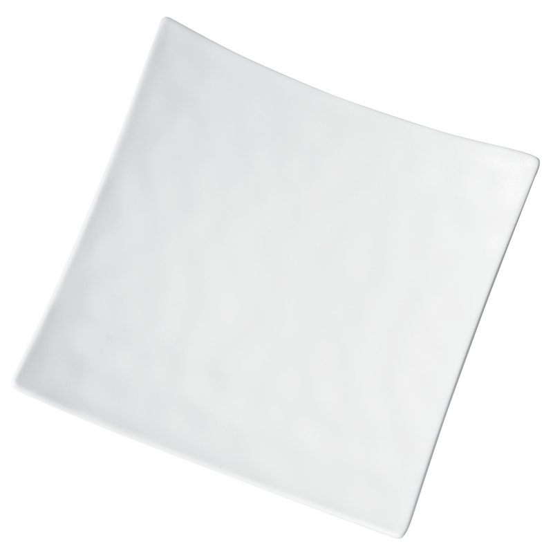 Vassoio quadrato thara melamina bianca cm.18,5 - immagine 2
