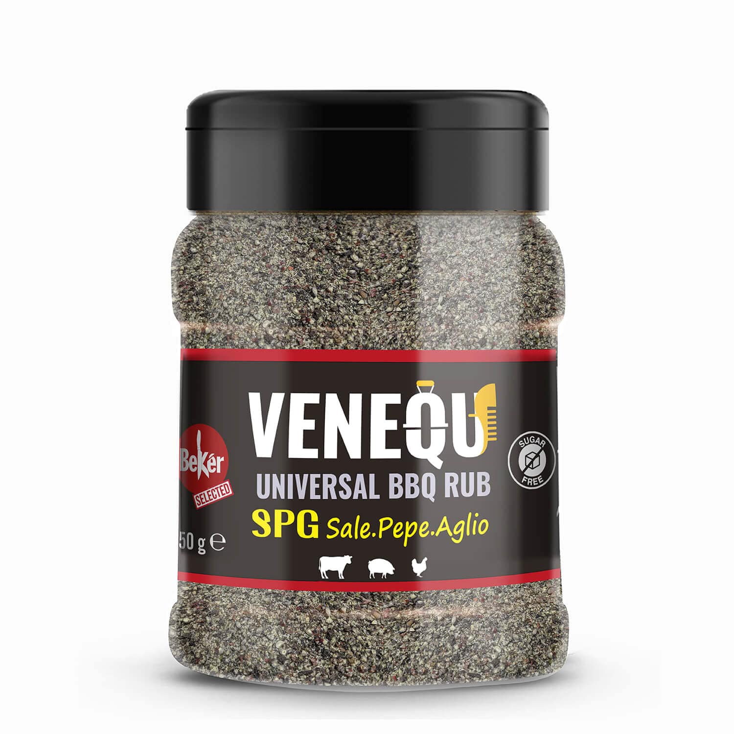 Venequ Universal Bbq Rub spg sale pepe aglio 150 gr