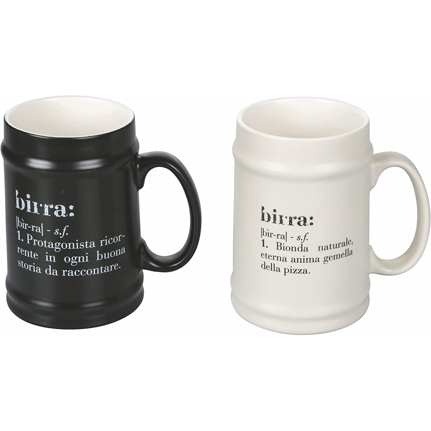 Villa d’Este Home Tivoli set 2 boccali birra victionary in bone china