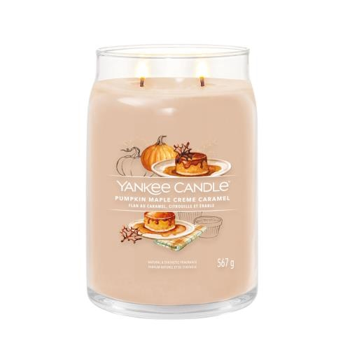 Yankee Candle Giara Grande Signature Pumpkin Maple Creme Caramel