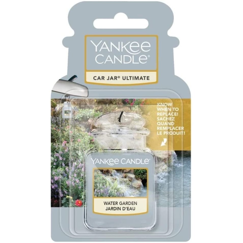 Yankee Candle Car Jar Ultimate deodorante per auto Garden Hideaway Collection Water Garden durata un mese - immagine 2