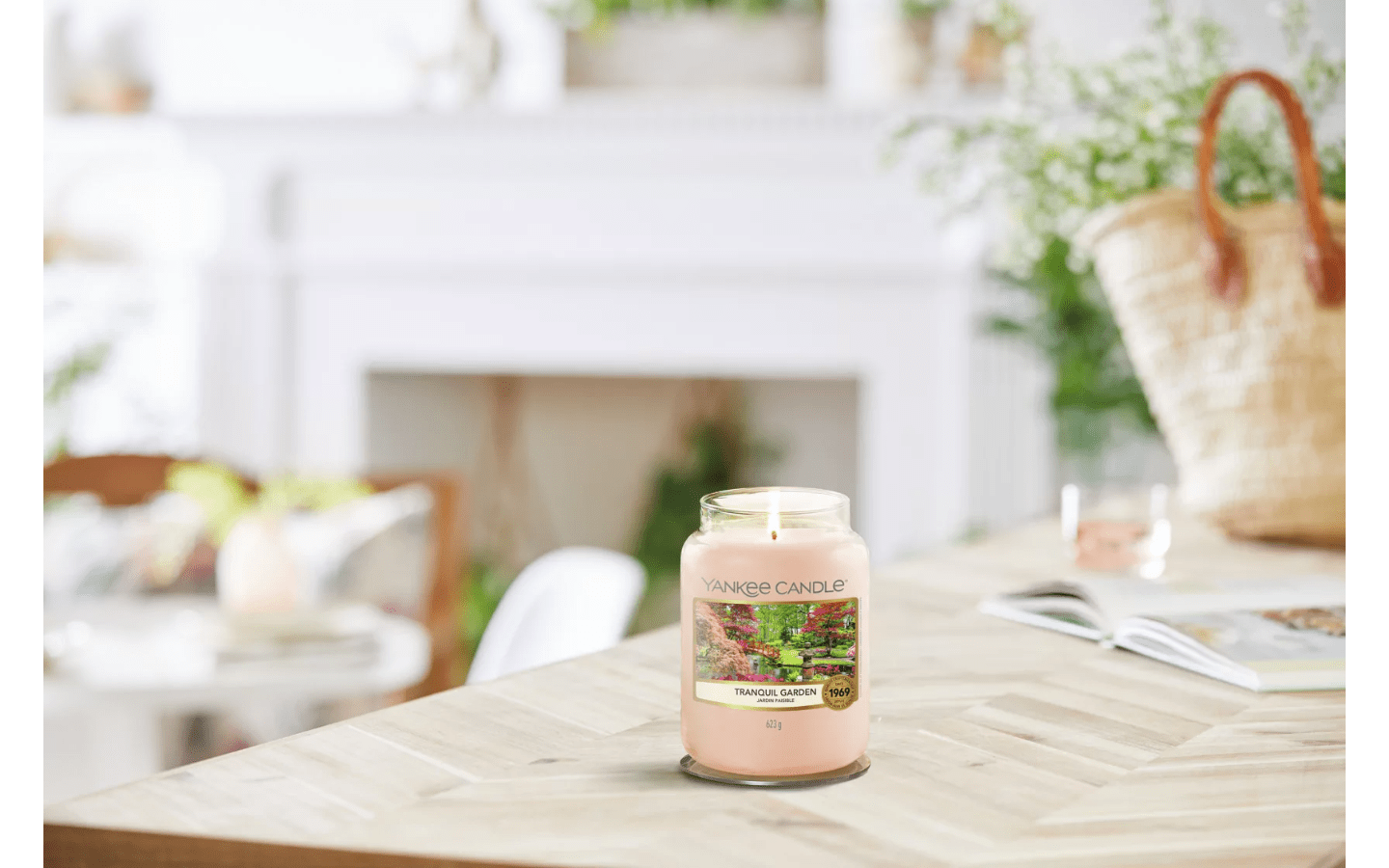 Yankee Candle Giara Grande Collezione Sakura Blossom Festival fragranza Tranquil Garden - immagine 3