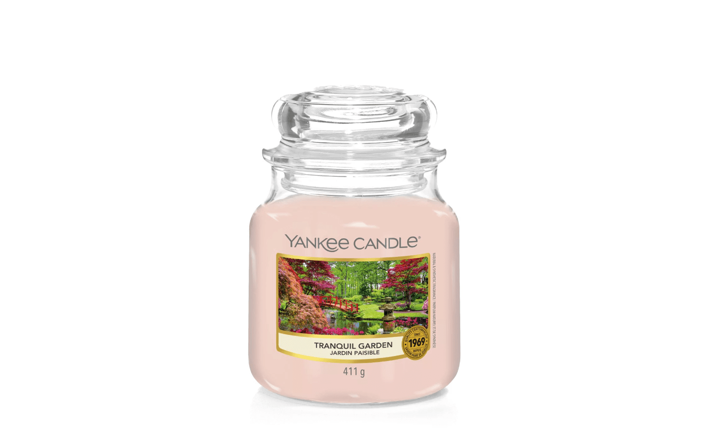 Yankee Candle Giara Media Collezione Sakura Blossom Festival fragranza Tranquil Garden