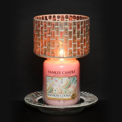 Yankee Candle Paralume e piatto grande Pastel Romance - immagine 2