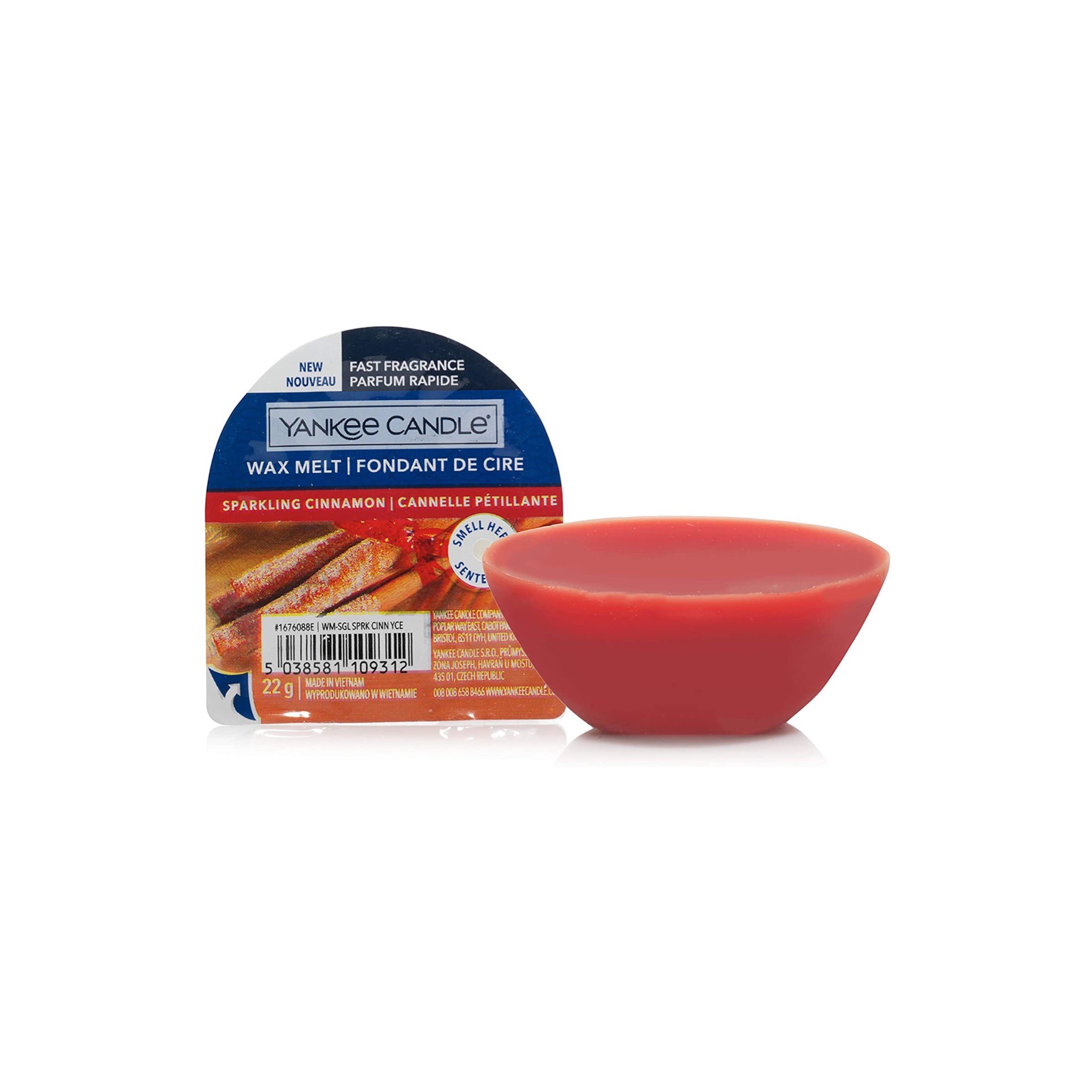 Yankee Candle Tart da fondere fragranza Sparkling Cinnamon 22 g - immagine 2